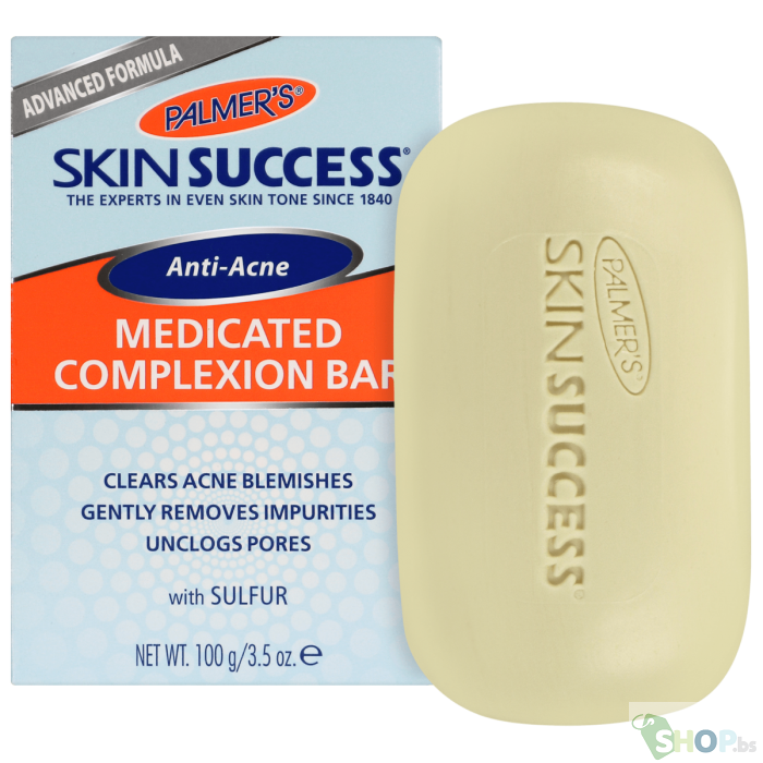 Palmer's Skin Success Anti-Acne Medicated Complexion Bar 3.5 oz (100 g)