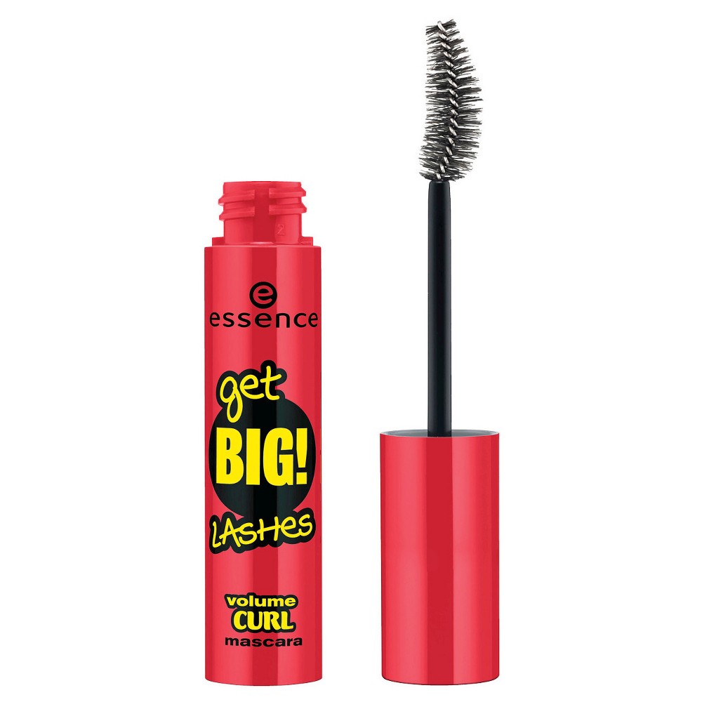 essence get big! lashes volume CURL black mascara