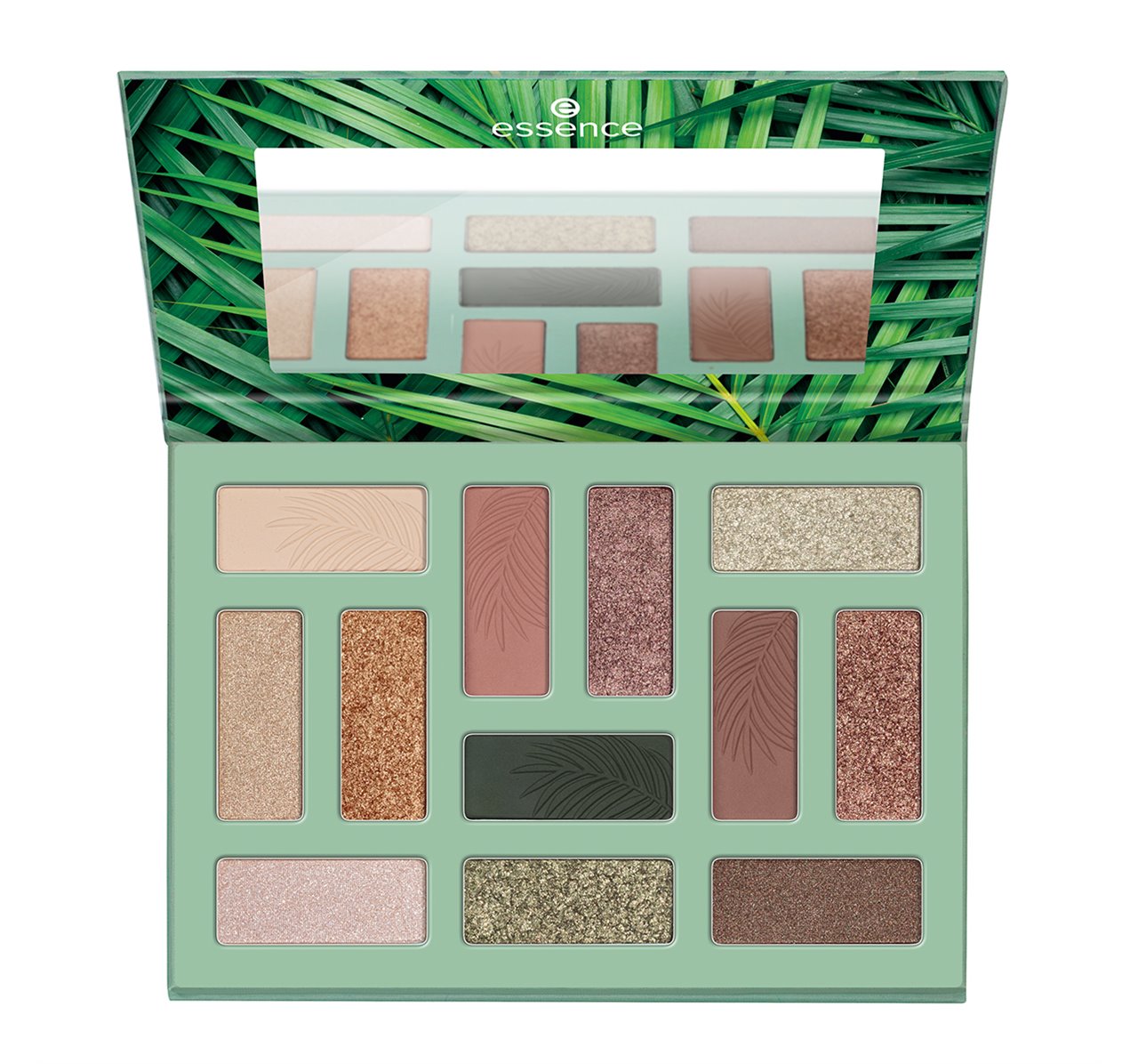 essence OUT IN THE WILD eyeshadow palette 02 Don't stop beleafing! 10.2g