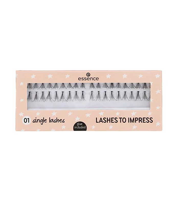 essence - single lashes Lashes to Impress - 01: single lashes