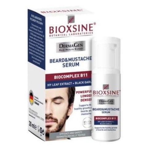 BIOXSINE DERMAGENE HERBAL SERUM FOR BEARD AND MUSTACHE, 30 ML