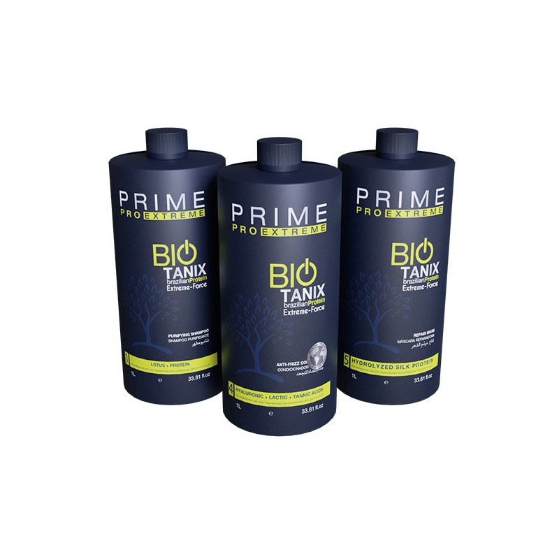 LISSAGE TANINOPLASTIE PRIME PRO EXTREME BIO TANIX KIT 3X0.3L