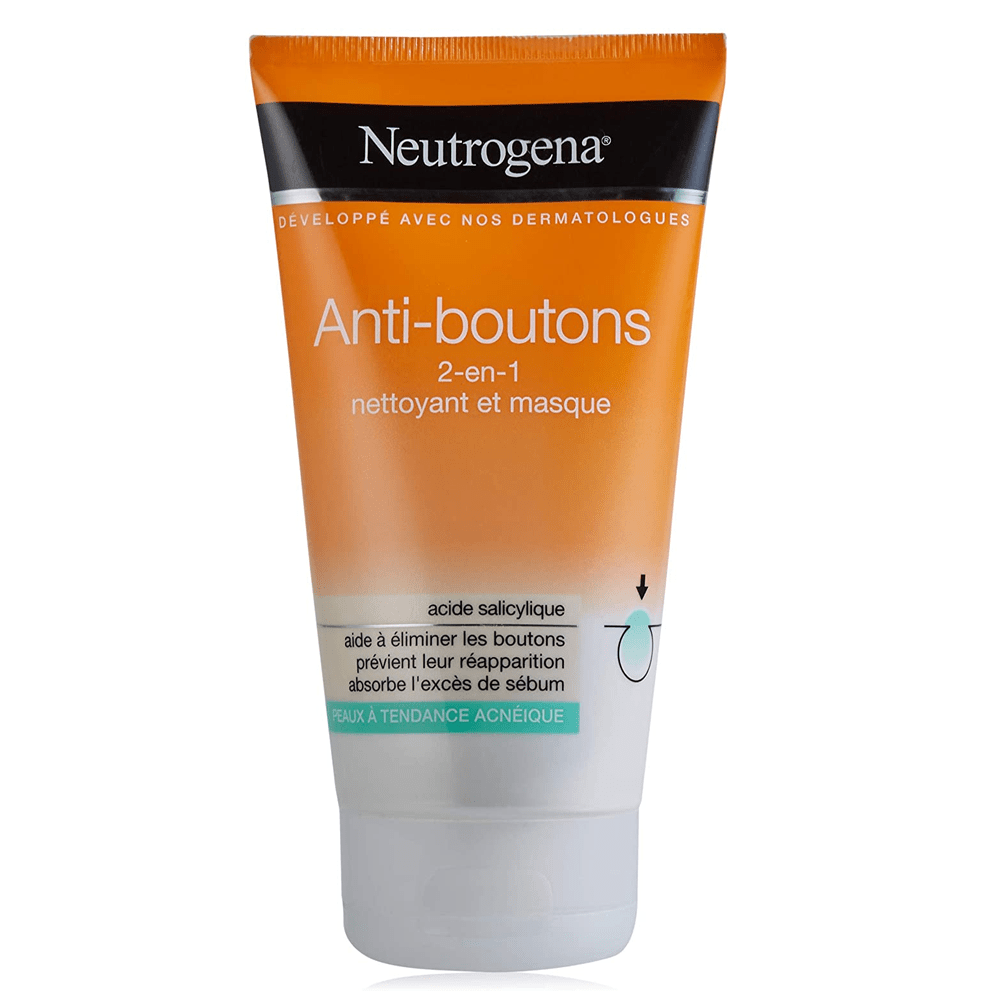 Neutrogena cleanser and mask 150ml Anti-pimples 2-in-1