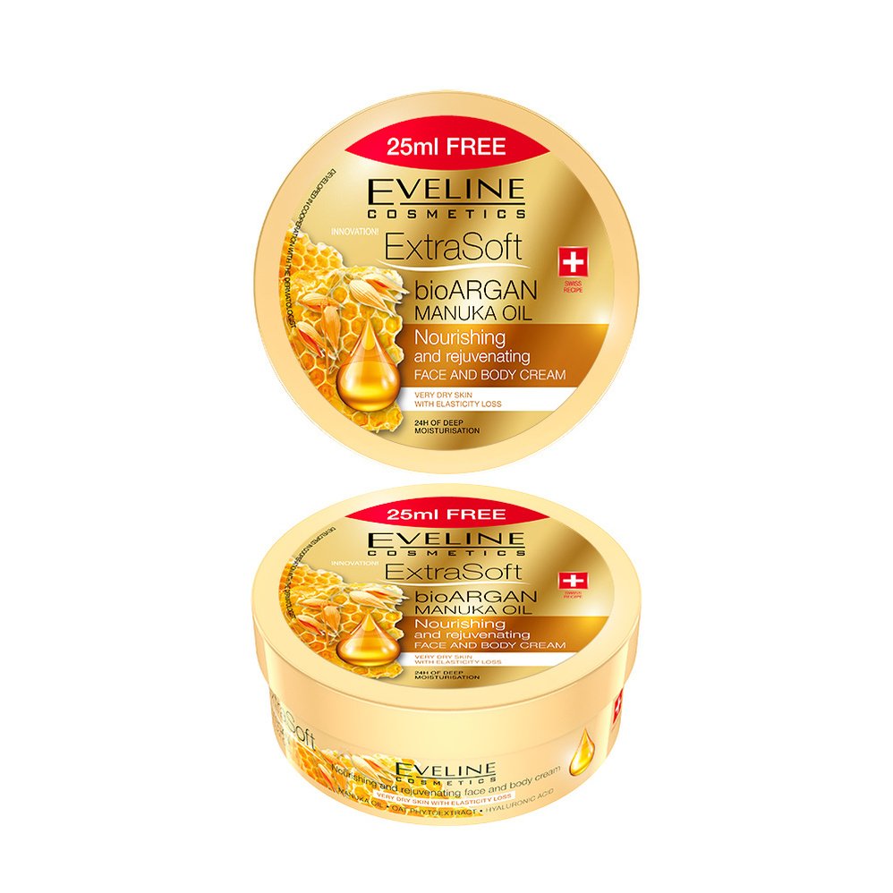 EVELINE Bioargan manuka oil face&body cream