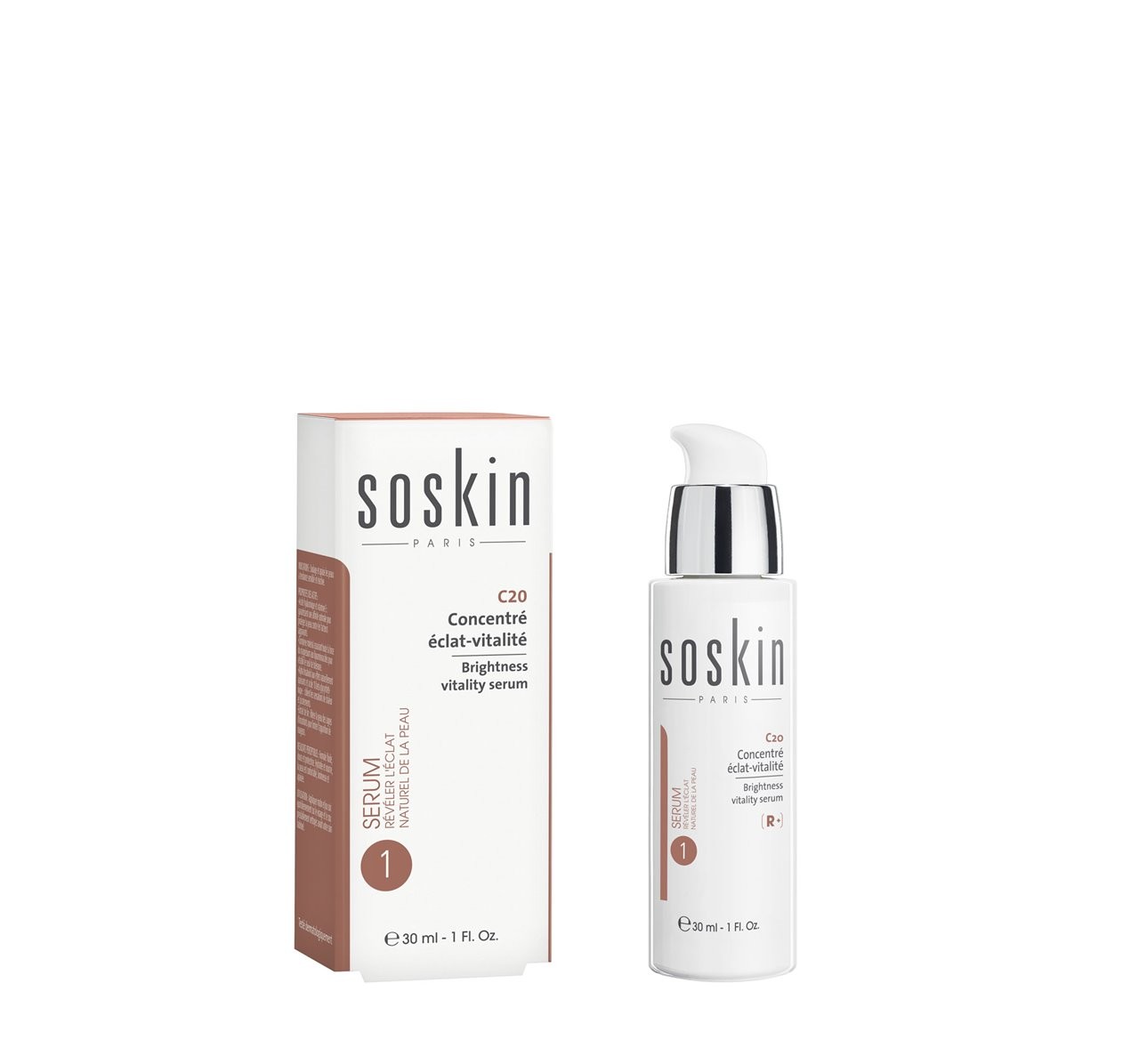 Soskin Face Serum Brightness Vitality C20 30ml