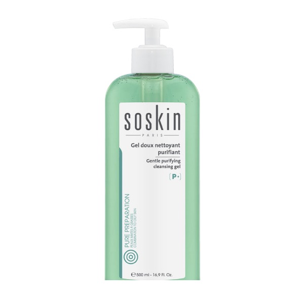 SOSKIN GEL DOUX NETTOYANT 500ML