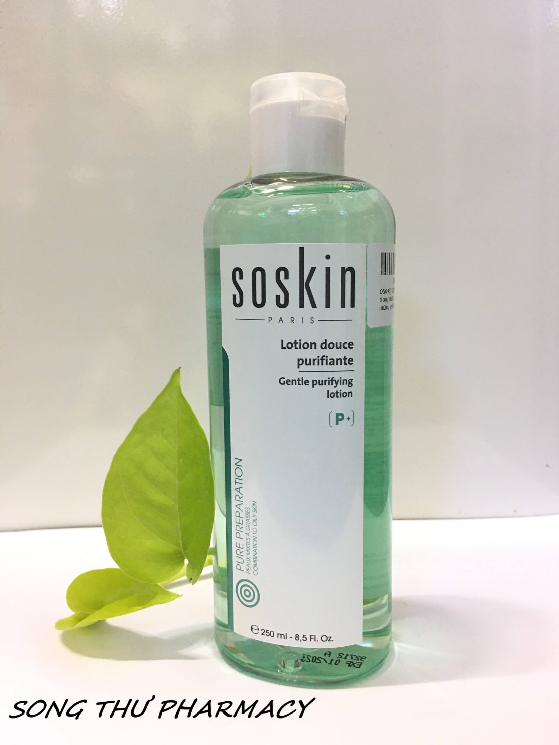 Soskin Gentle Purifying Lotion 250ml