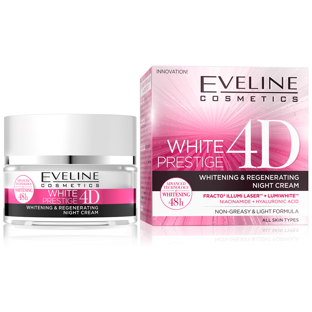 EVELINE COSMETICS WHITE PRESTIGE 4D INTENSIVE WHITENING NIGHT CREAM