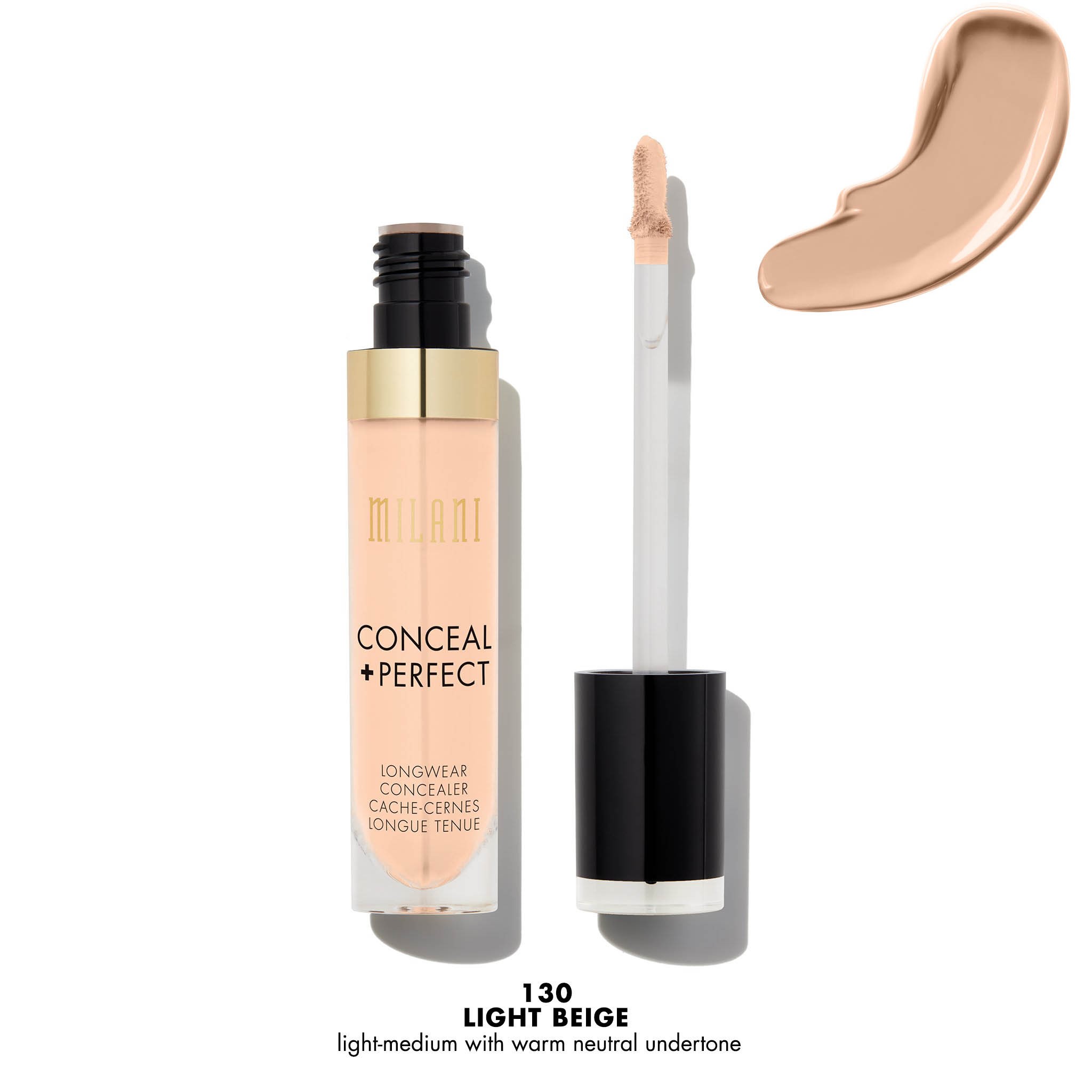 MILANI Conceal + Perfect Long-Wear Concealer - Light Beige #130