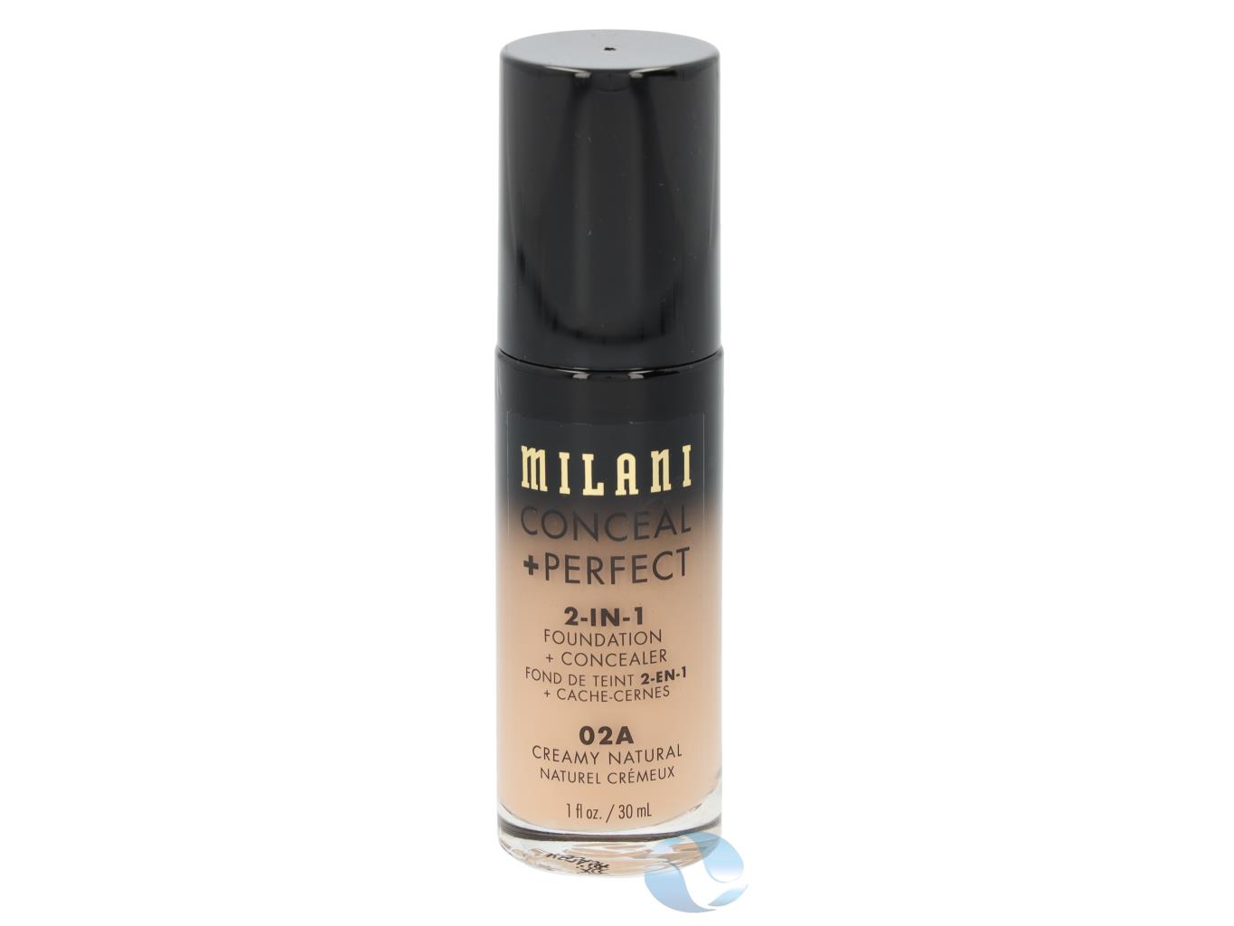 Milani Foundation Conceal+Perfect 2-IN-1 02A Creamy Natural 30ml