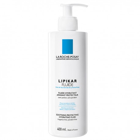 LA ROCHE POSAY Lipikar Fluid - Moisturizing Soothing Protective Body Fluid 400ML