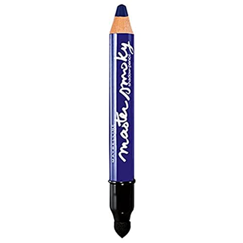 Maybelline New York Master Smoky Navy Eyeshadow Pencil Blue for Smokey Eyes with Integrated Smudger 1 x 1.8 g