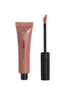 L'OREAL LIQUID LIP PAINT LACQUER LIP GLOSS MATTE - NUDE ON FLEEK (209) - 8ml