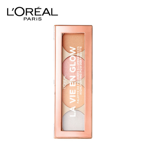 L'Oréal La Vie En Glow Highlighting Palette 01 Warm Glow 5g