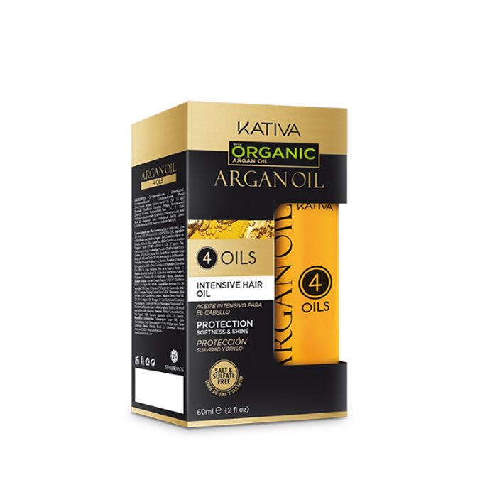 Kativa Argan Oil Hair Oil 4 Oils X 60 Ml