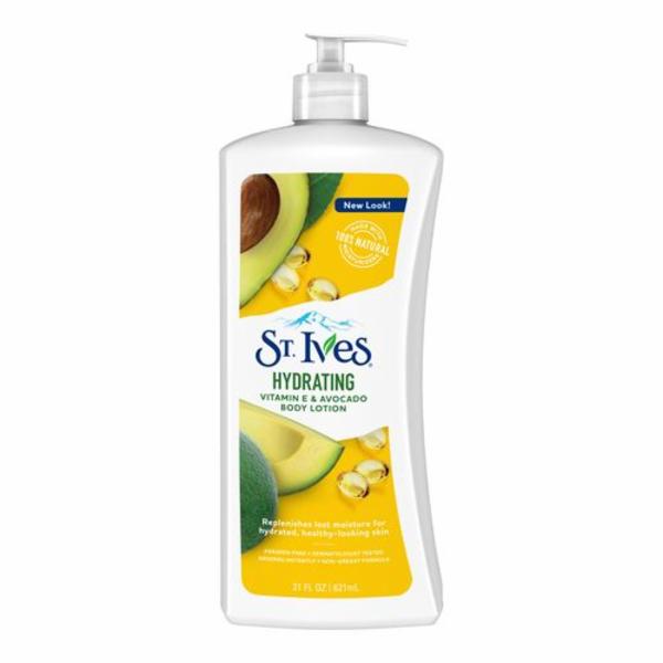 St. Ives, Hydrating Body Lotion, Vitamin E & Avocado