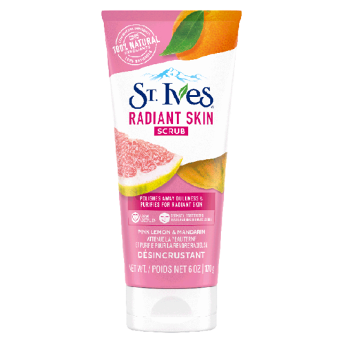 St.lves Radiant Skin Pink Lemon & Mandarin Orange scrub