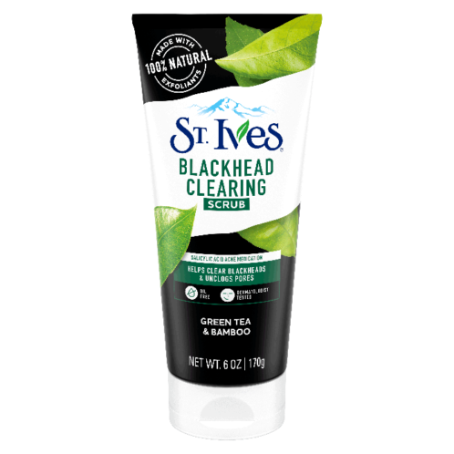 St. Ives Blackhead Clearing Green Tea Scrub, 170 Ml