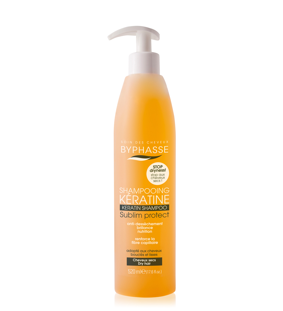 BYPHASSE - SHAMPOOING KÉRATINE SUBLIM' PROTECT - 520ML