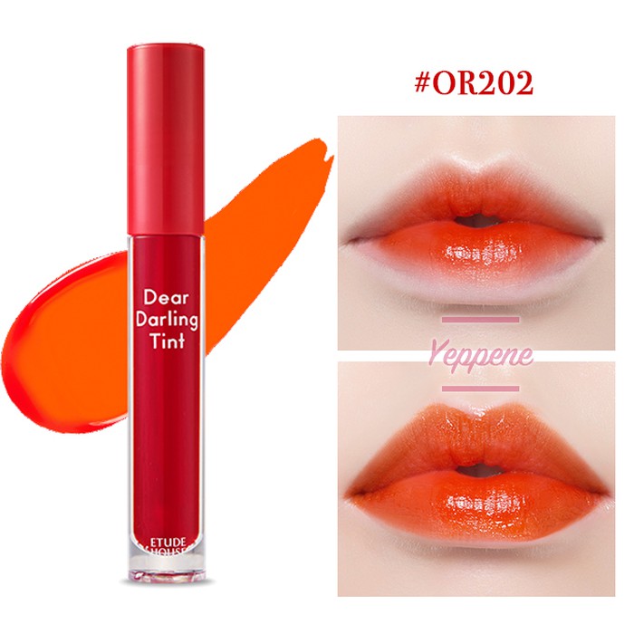 Etude house dear darling water gel tint NEW #or202 orange red