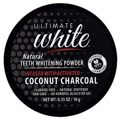 Ultimate White Natural Teeth Whitening Powder, 0.35-oz.