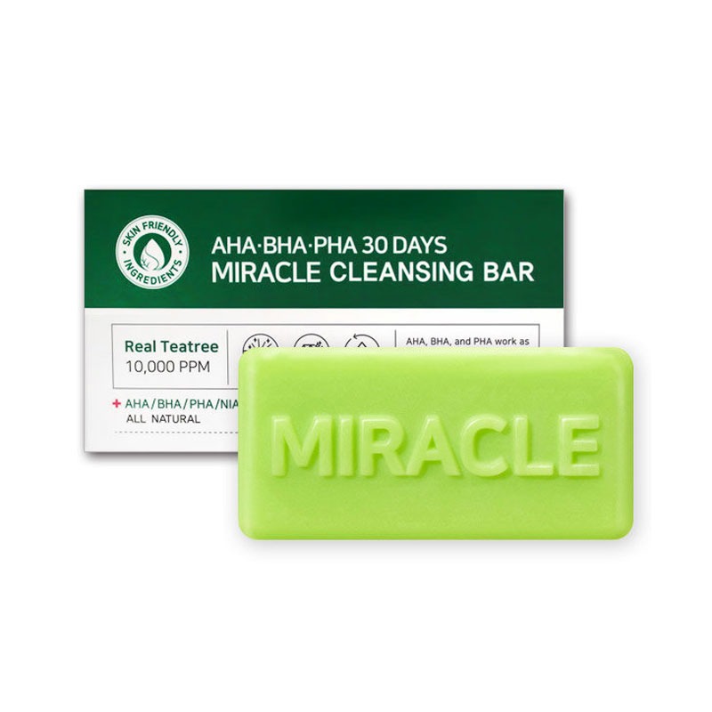 [SOME BY MI]  AHA/BHA/PHA 30 Days Miracle Cleansing Bar 106g