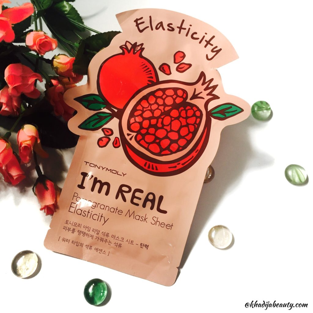 TONY MOLY I'M REAL POMEGRANATE MASK SHEET