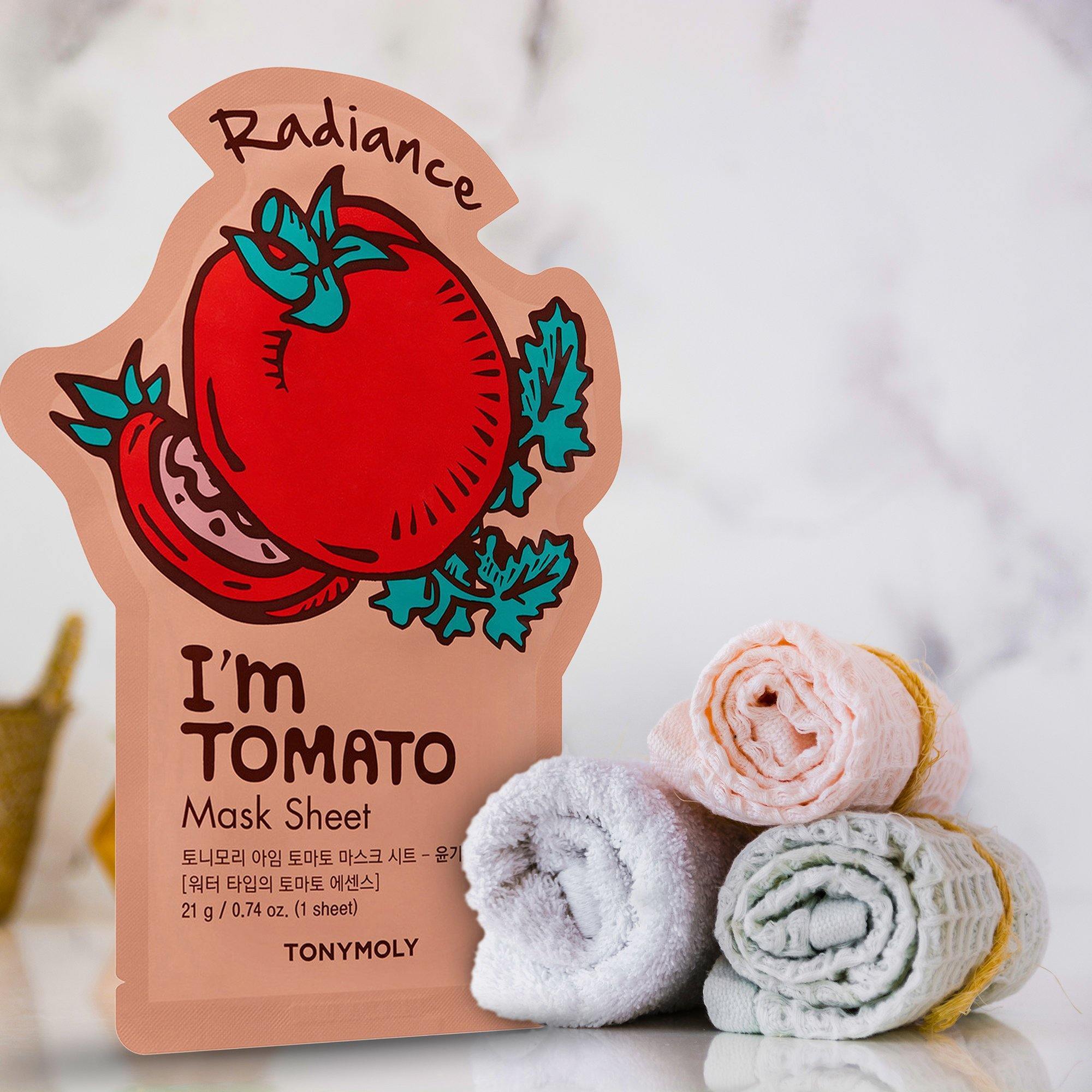 Tonymoly I`m REAL Tomato Mask Sheet Radiance