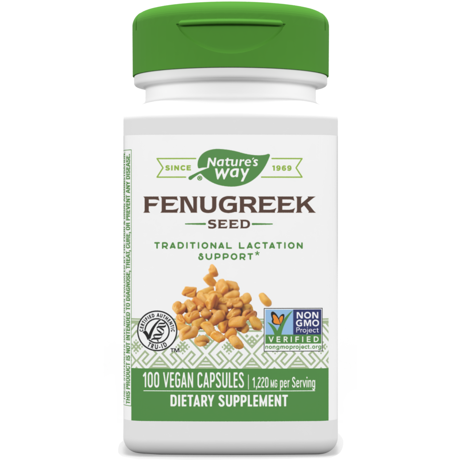 Nature's Way, Fenugreek Seed, 610 mg, 100 Vegan Capsules