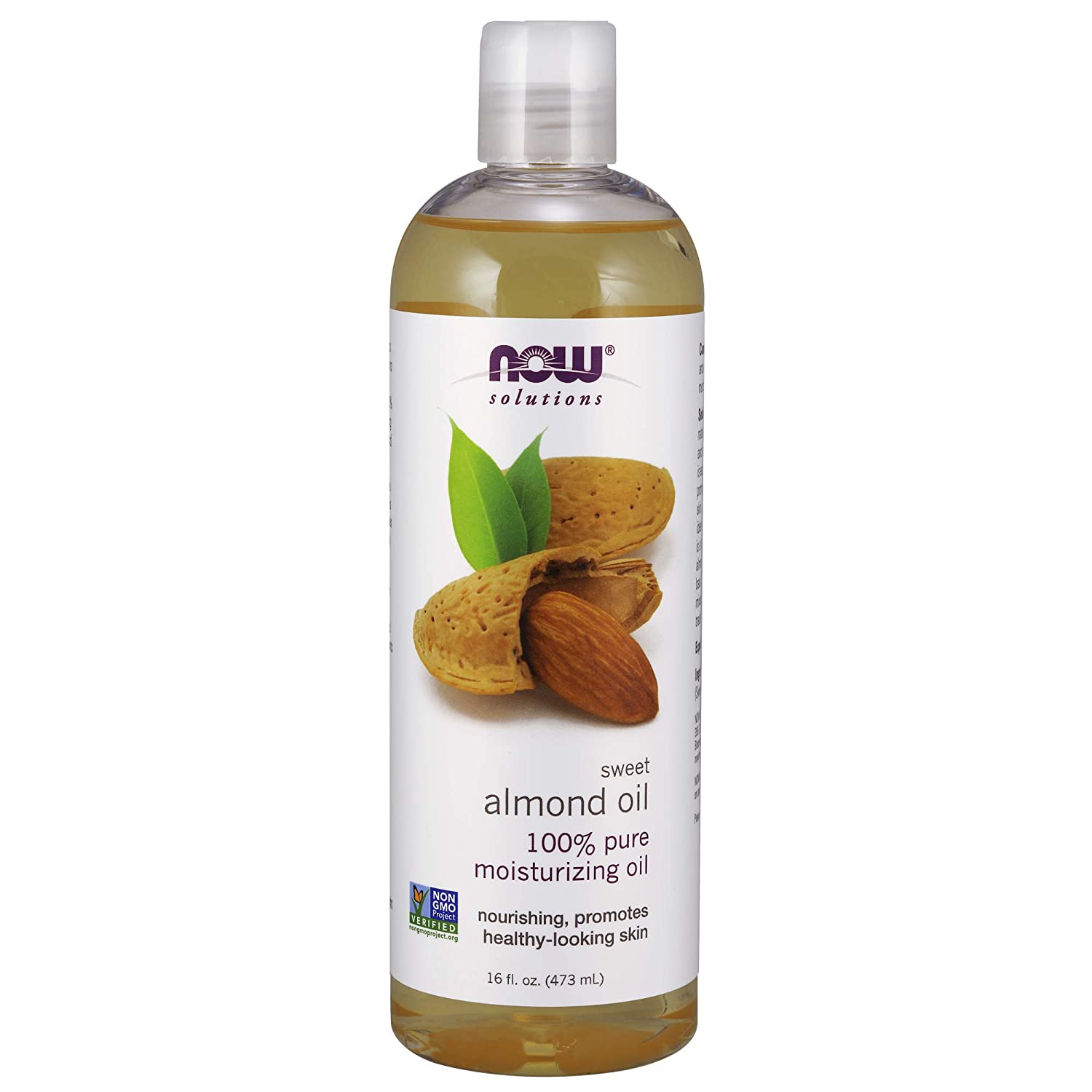 NOW Foods, Solutions, Sweet Almond Oil, (473 ml)