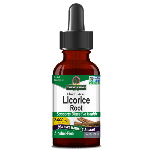 Nature's Answer, Licorice Root, Fluid Extract, Alcohol-Free, 2,000 mg (30 ml)