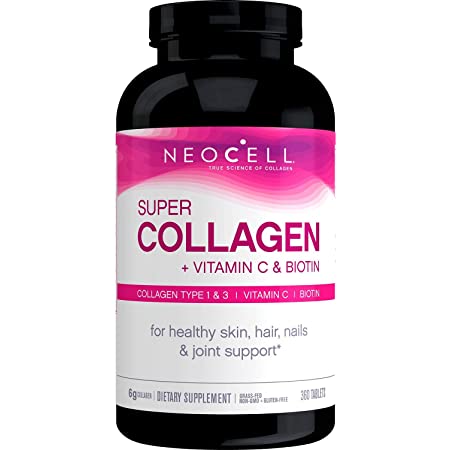 Neocell, Super Collagen + C, Collagen Type 1 & 3, 360 Tablets
