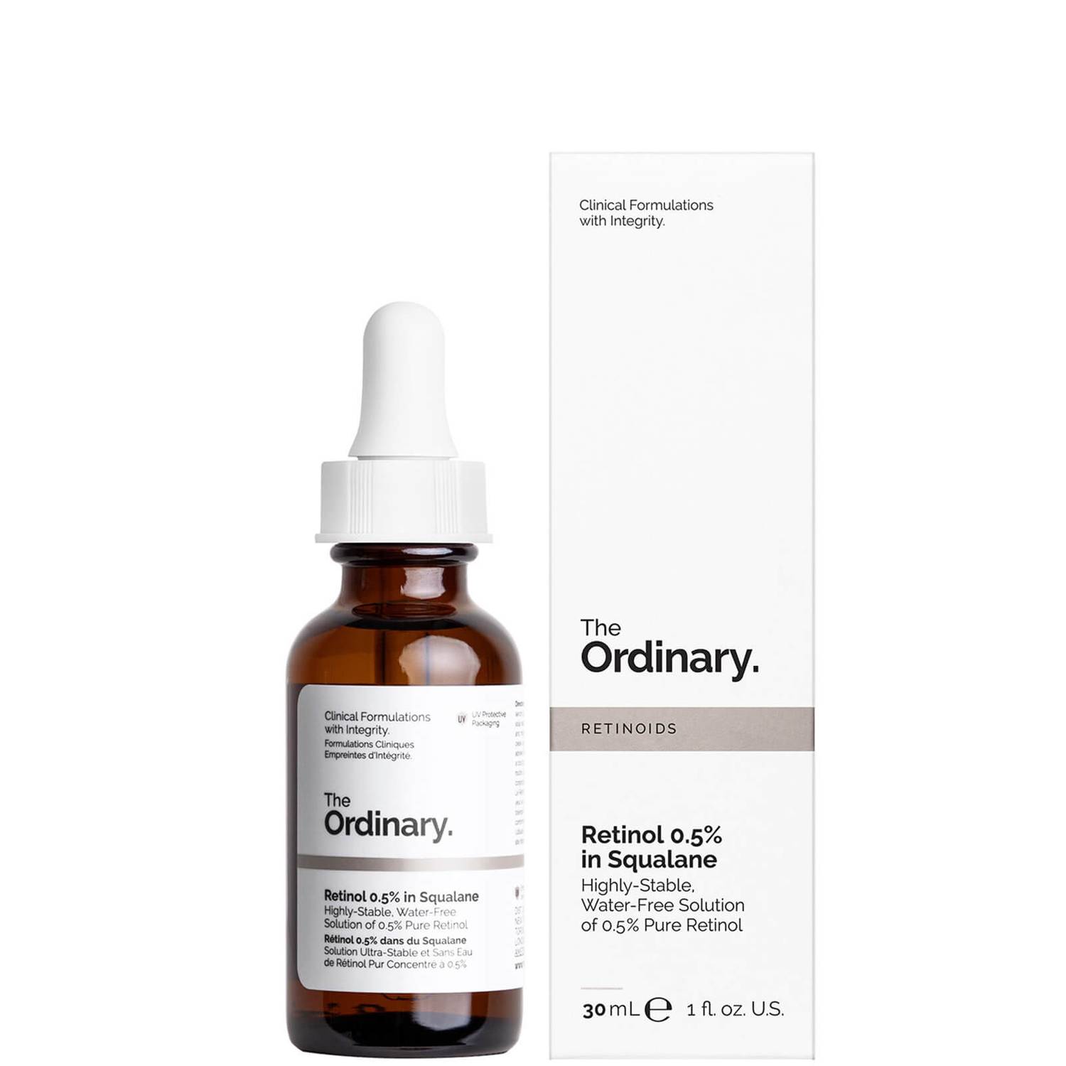 THE ORDINARY RETINOL SERUM 0.5% IN SQUALANE 30ML