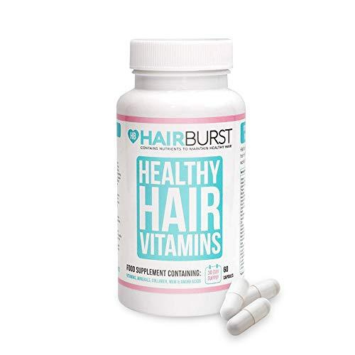 Hairburst Biotin Hair Growth Vitamins, Biotin Pills for Hair Growth, Hair Growth Vitamins for Women and Men, Hair Vitamins for Hair Care, 60 Capsules (1 Month Supply)
