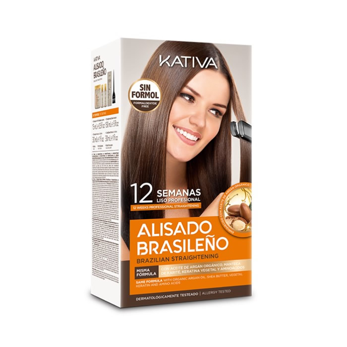 Kativa Brazilian Straightening Natural Set