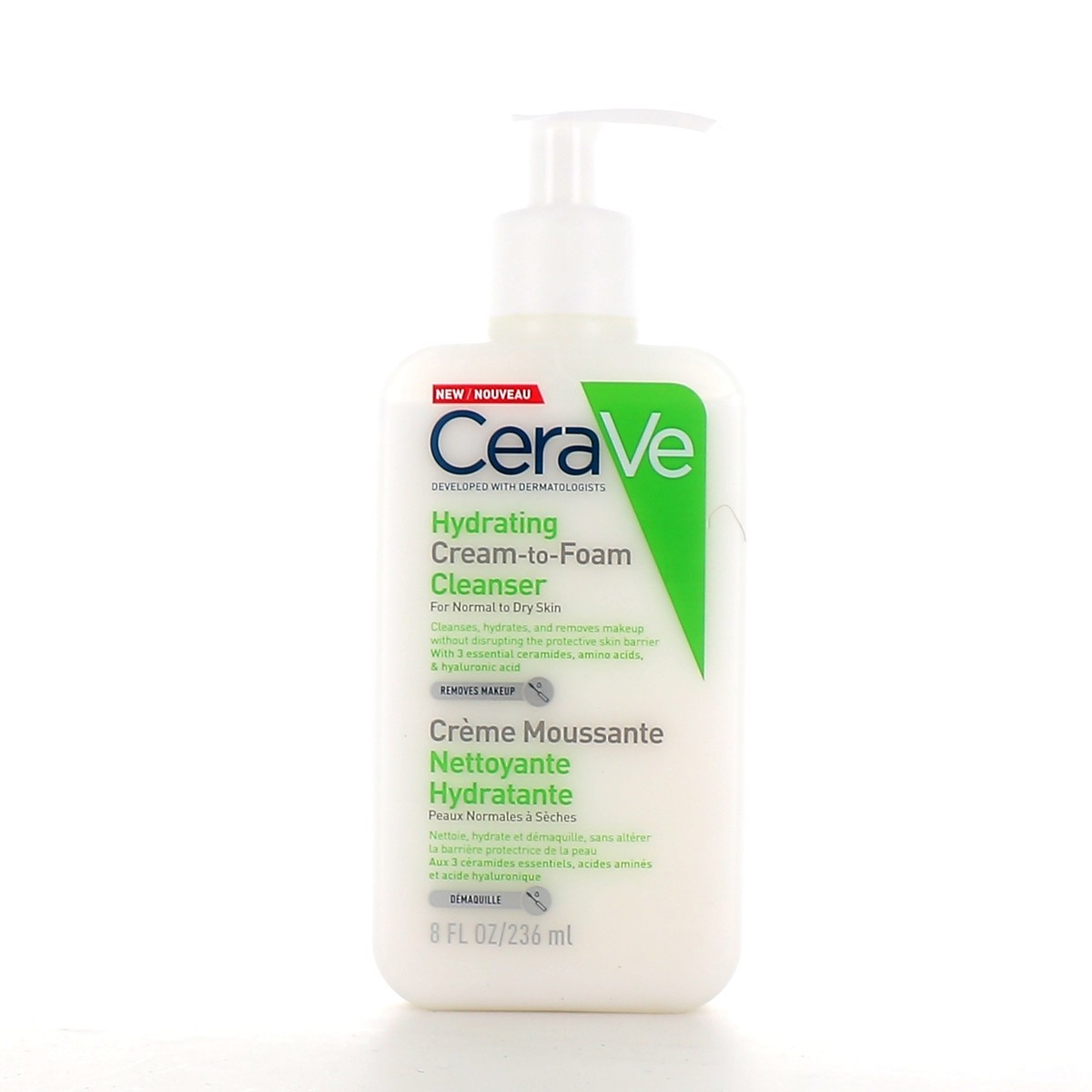 CeraVe Moisturizing Cleansing Foaming Cream 473ml