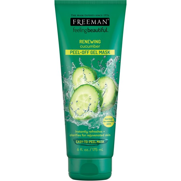 Freeman Feelings Beautiful Cucumber Facial Peel-Off Mask, 6.0 FL OZ