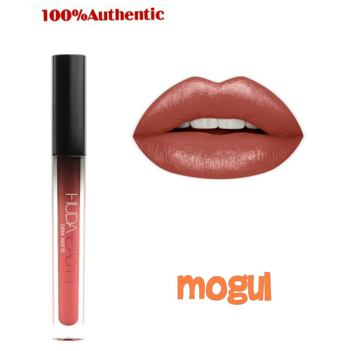 Huda Beauty  Demi Matte Cream Lipstick Shade Mogul