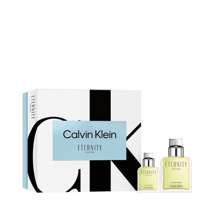 calvin klein eternity men eau de toilette 100ml cofret 2 pieces