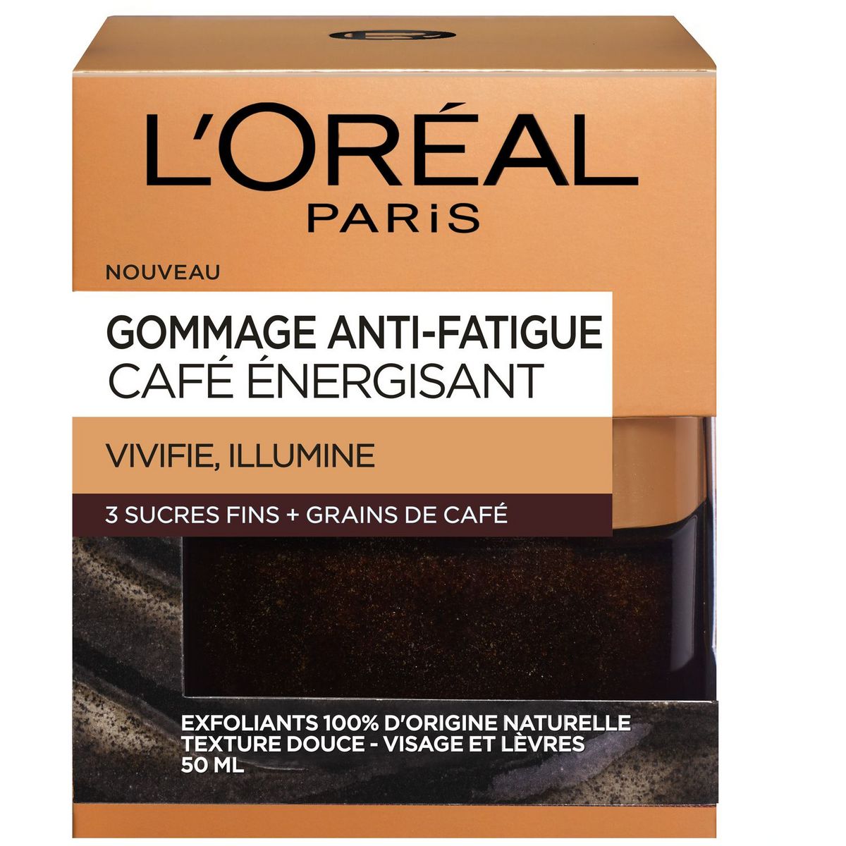 L'Oréal Paris ENERGIZING CAFE Anti-Fatigue Scrub