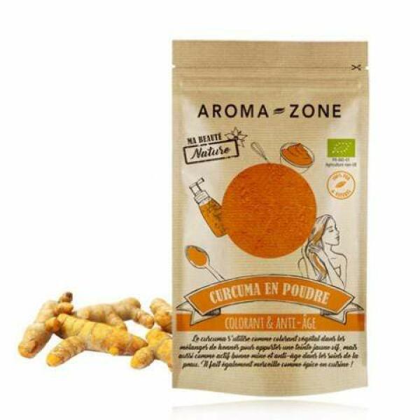 AR OMA ZONECOLORANT VÉGÉTAL CURCUMA BIO EN POUDRE 100G