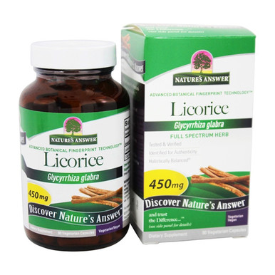 Nature’s Answer, Licorice Root, 90 Capsules