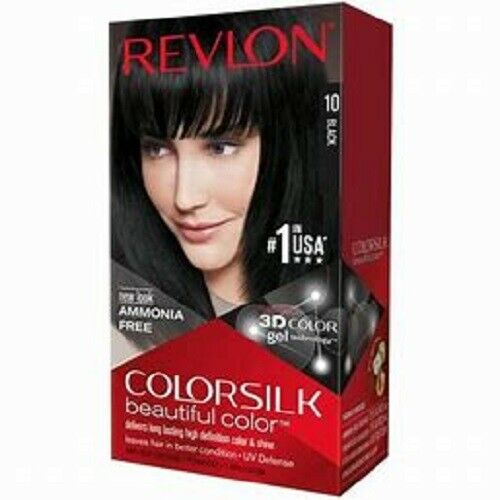 REVLON COLORSILK BEAUTIFUL COLOR - #10 BLACK