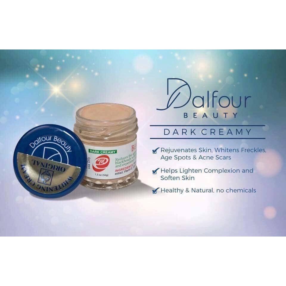 Authentic Dalfour Beauty Gold Seal Whitening Cream Red M