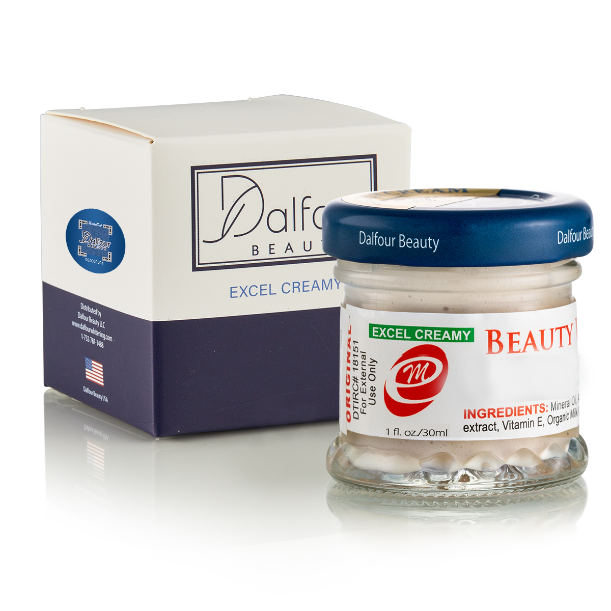 Dalfour Beauty Gold Seal Excel Creamy Whitening Cream