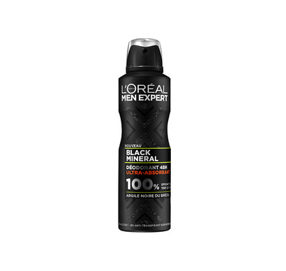 L'Oreal DEO - L'OREAL MEN EXPERT- BLACK MINIRAL - 200ML