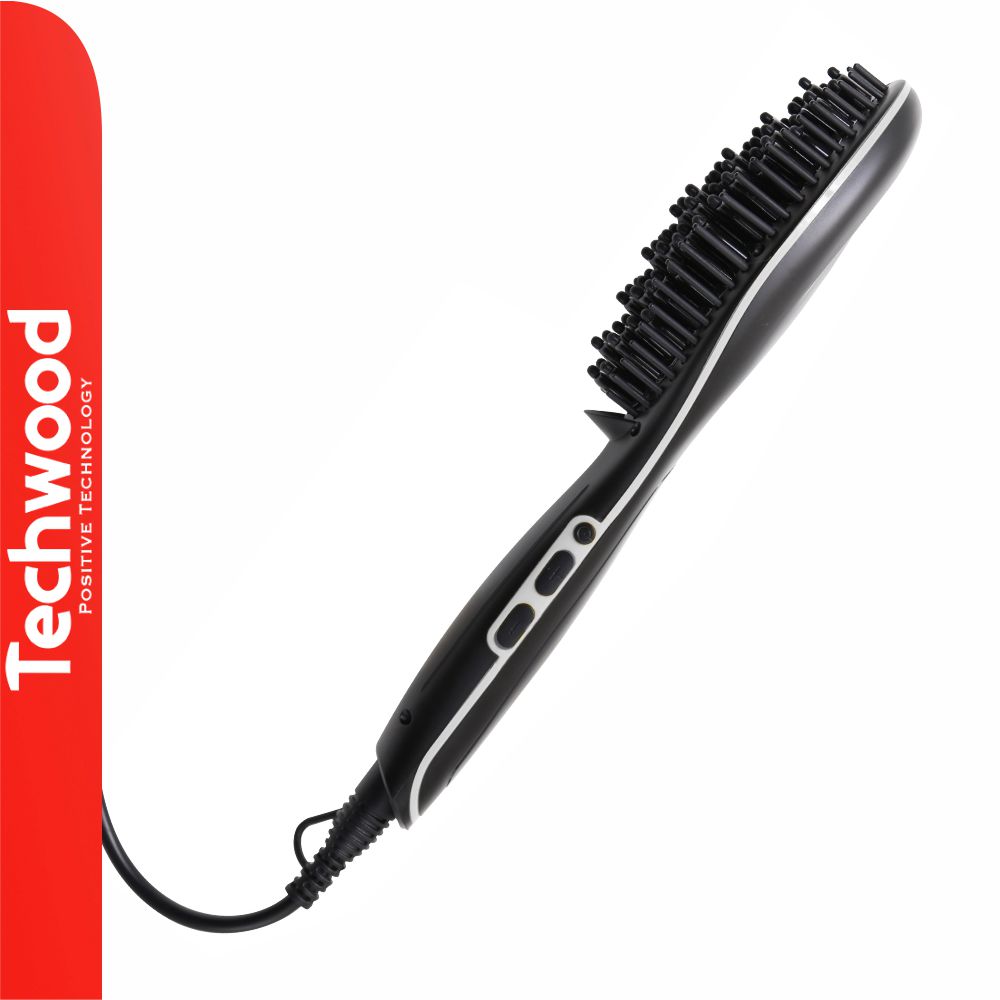 Escova Hair Straightener 55W 230ºC TECHWOOD