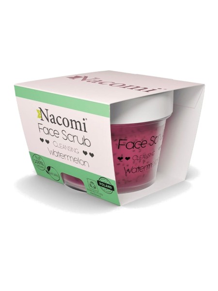 Nacomi Face Scrub cleansing face and mouth scrub Watermelon 80g