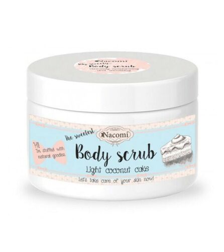 Nacomi Body Scrub - Light coconut cake