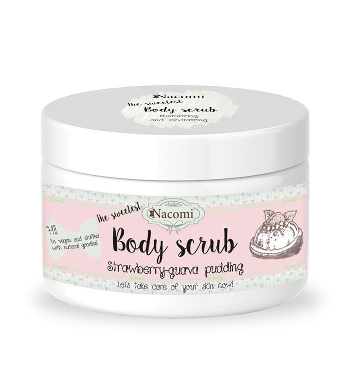 Nacomi - Body Scrub - Strawberry-guava pudding